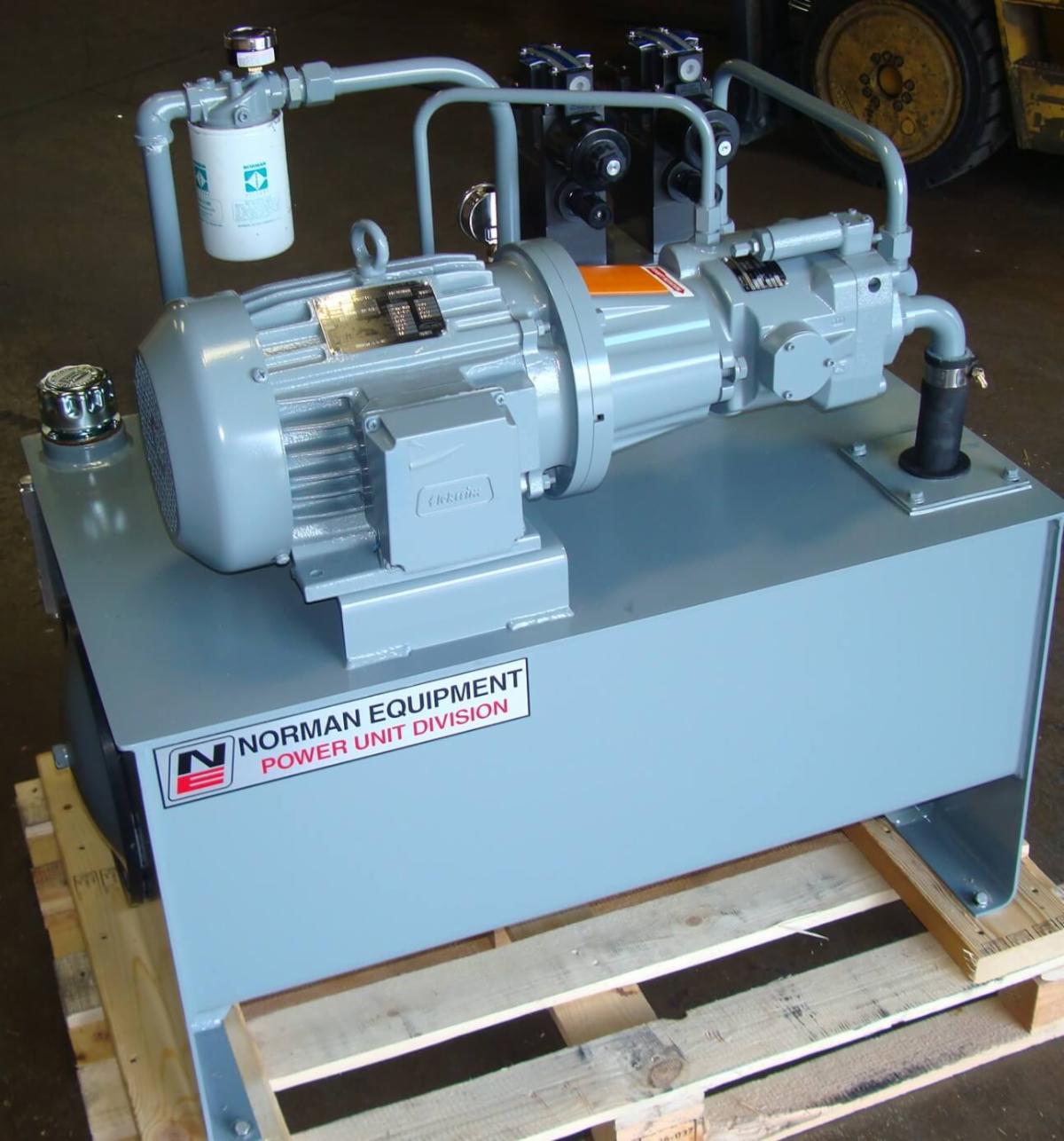 Custom-designed hydraulic power unit for OEM and industrial applications